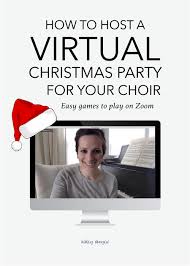 Virtual christmas party ideas for large groups some holiday party ideas work best with small groups, but what about larger families and groups of friends? Hosting A Virtual Christmas Party For Your Choir Ashley Danyew