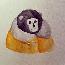 Ikea Monkey Watercolor From Tumblr Monkey Art Ikea Monkey Art
