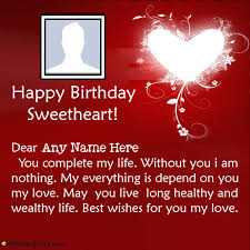 Sweetheart Romantic Birthday Wishes For Wife Quotes Happy Birthday Wishes For Sweetheart With Name Birthday Wishes For Sweetheart Birthday Wishes For Love Happy Birthday Wishes Photos