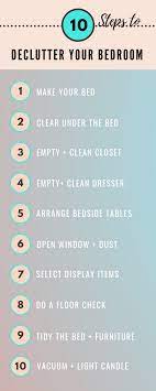 The Best Way To Declutter Your Bedroom In 10 Steps Clean Bedroom Declutter Bedroom Room Cleaning Tips