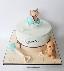 So scroll on and get ready for cuddles with these details that deserve all the snuggles: Teddy Bear Christening Cake Christening Cake Boy Baby Shower Cakes Torta Baby Shower