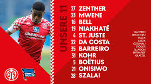 Learn all the details about quaison (robin quaison), a player in mainz 05 for the 2020 season on as.com. Alles Zum Nachholspiel Gegen Die Hertha Aus Berlin Kiggesforum