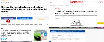 Portada derecho laboral por gerencie.com en 28/12/2019. Salario Minimo Frente Al Promedio En Colombia Si Es De Los Mas Altos Colombiacheck