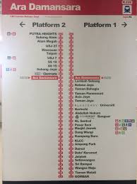 Next to tropicana and bandar utama damansara. Kuala Lumpur Walk Pics Lrt Ara Damansara Station