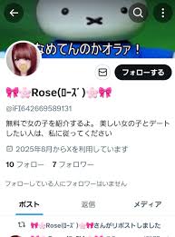 メロディちゃん on X: RT @Rose210069297: また﹆﹆なりすまし﹆﹆ ひどい… @iFI642669589131  私じゃないので皆(ᐡ ̥_ ̫ _ ̥ᐡ)気をつけてくださいね❕ t.coaJtznMe1fP  X