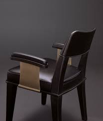 Promemoria Vespertine Beechwood Chair With Or Without Armrests Chair Wooden Dining Chairs Leather Furniture