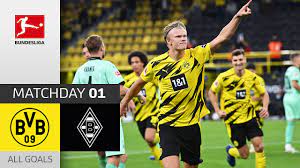 Hofmann ist ein entscheidender faktor beim 4:0 gegen den tabellenvierten frankfurt. Borussia Dortmund Borussia M Gladbach 3 0 All Goals Matchday 1 Bundesliga 2020 21 Youtube