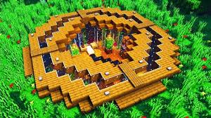 Minecraft country mansion blueprints are the most viewed in minecraft modern house ideas,it enhances the survival abilities of a player,minecraft country mansion design have pools,garden, lounge,dinning room in fact. Underground Base With A Circular Aquarium Minecraft Minecraft Creations Minecraft Designs Minecraft Projects