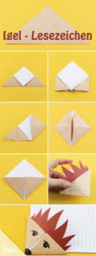 Klebe das kleine herz lieber mit irgendwelchem festen klebstoff. Igel Basteln 9 Ideen Praktische Vorlagen Zum Ausdrucken Talu De Lesezeichen Basteln Basteln Herbstbastelprojekte