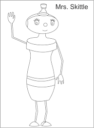 You can download and print these coloring pages and use it to fill color in it. Mrs Skittles Noddy Coloring Page For Kids
