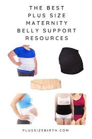 Plus Size Belly Band And Plus Size Maternity Support Belt