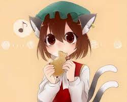 daily touhou post 123 cheeeeeeeeeeeeeeeen cute anime character anime anime neko