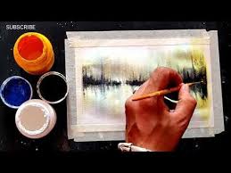 Black And White Easy Landscape Painting For Beginners Easy Abstract Landscape Painting Ideas For Beginners Modern Painting Youtube Abstract Landscape Painting Beginner Painting Landscape Paintings