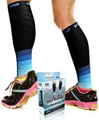 Calf Compression Sleeve For Men Women Best Footless Socks For Shin Splints Leg Cramps Runner Compression Leg Sleeves Compression Calf Sleeves Calf Sleeve