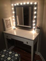 My boyfriend did this inspired hollywood vanity mirror for me he use 2 by 4s and 2 by 6s i used led lights from low's they came in. 80 Diy Vanity Mirror Ideas Diy Vanity Mirror Diy Vanity Diy Vanity Mirror With Lights