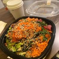 Authentic style poke sushi bowls, acai bowls, boba tea, chef's fully cooked specials, homemade soup, desserts & so much. Fish Bowl Kitchen Poke Place
