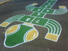 Playground Marking Brighter Lines Line Marking Kids Playground Playground Playground Games