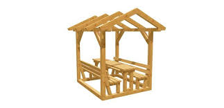 Gartenlaube Bauplan Diy 1 7m X 2m Gartenlaube Selber Bauen Gartenlaube Holz Bauplan