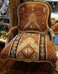 Vintage Chair Oversized Large Wooden Furniture French Louis Xv Kilim Rug Upholstered Textile Designer Vintage Chairs Rugs On Carpet Hallway Designs