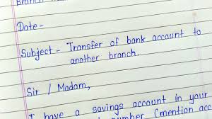 Include in your invoice the different methods of payment that you accept, together with your bank details. Application To Bank Manager For Transfer Bank Account Letter For Transfer Bank Account In English Youtube