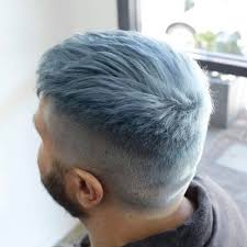 Archie Co Men S Blue Hair Dyed Hair Men Men Hair Color Blue Hair
