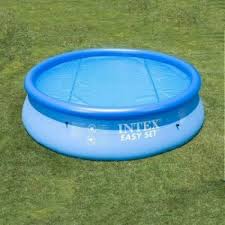 Intex 8 Easy Set Swimming Pool Solar Cover Debris Tarp 59958 Solar Pool Cover Swimming Pool Photos Intex Swimming Pool