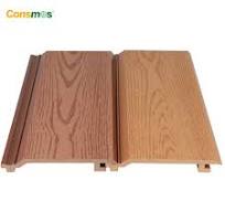 3D Wood Grain Outdoor ASA Insulated Roof Panel Exterior Waterproof Fluted  WPC PVC Wall Cladding