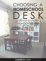 Choosing A Homeschool Desk For Your Homeschool Room Pig Dac Homeschool Room Design Homeschool Room Organization Homeschool Room Decor