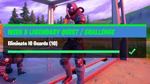 Find out all of their spawn locations in fortnite season 5. Eliminate Io Guards 10 Fortnite Week 5 Challenges Youtube