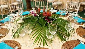 Group them to get the perfect decoration for a rustic or vintage themed table. Tropical Theme Table Decorations Novocom Top