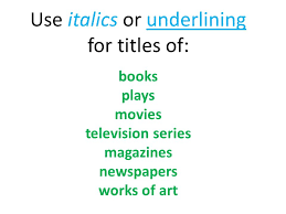 Quotation Marks With Titles Ppt Download