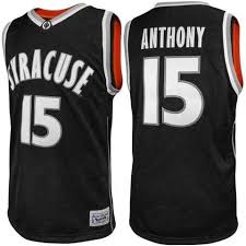 Find the latest in carmelo anthony merchandise and memorabilia, or check out the rest of our portland trail blazers gear for the whole family. Carmelo Anthony Jersey Syracuse Retro Brand Twill Letters Black