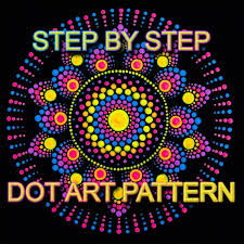 Dot Art Pattern Canvas 30