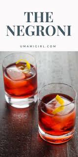 Negroni Recipe Classic Cocktails Recipe Classic Cocktails Negroni Recipe Negroni