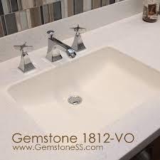 Gemstone 1812 Vo Rectangle Solid Surface Universal Design Ada Lavatory Sink For Use In Any Commercial Or Residential Application Sink Lavatory Sink Ada Sink
