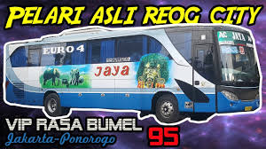 Jaya yang melayani rute ponorogo jakarta pp. Trip Report Pelari Yang Harus Dibenahi Jaya 95 Youtube