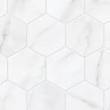 Maybe you would like to learn more about one of these? Enigma Carrara Nevoso 2 Inch Hd Matte Hexagon Porcelain Mosaic Tile The Home Depot Canada