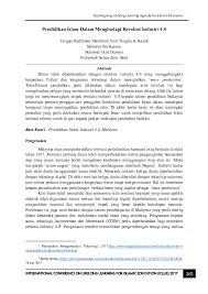 Mendepani cabaran revolusi industri 4 0 ir 4 0 dalam konteks mahasiswa. Pdf Pendidikan Islam Dalam Menghadapi Revolusi Industri 4 0 Tengku Radziatan Mardziiah Academia Edu