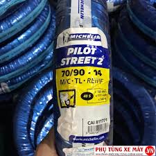 Discount prices and promotional sale on all tires & tubes. Vá» Michelin 70 90 14 Pilot Street 2 Phá»¥ Tung Xe May