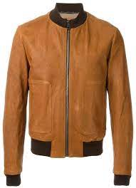 3 875 Dolce Gabbana Leather Bomber Jacket Brown Leather Jacket Men Leather Bomber Jacket Leather Jacket Men