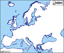 Europa ist der zweite kleinste kontinent der welt durch bereich, sondern besteht aus einigen der wichtigsten. Europa Kostenlose Karten Kostenlose Stumme Karten Kostenlose Unausgefullt Landkarten Kostenlose Hochauflosende Umrisskarten