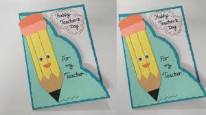 So we gave it honorable mention. Diy Teacher S Day Card Handmade Greeting Card For Teacher Easy Card Youtube