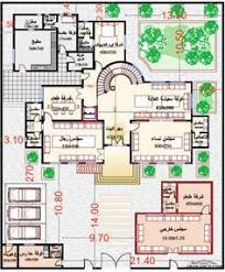 مخطط الفيلا رقم التصميم H4 من مبادرة بيتى 745 متر مربع 7 غرف نوم Classic House Design Home Map Design My House Plans