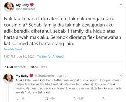 Anak sulung lelaki afeefa iaitu adam aisy arrian berusia 8 tahun. Satu Keluarga Dia Hidup Atas Sepupu Fatin Afeefa B0ngkar Kisah Keluarga Tube Viral