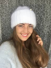 Knit Hats Women, Mohair Hat, Chunky Knit Hat, Slouchy Knit Hat, Beanie Hat,  Oversized Beanie, Wool Slouchy Beanie, Fuzzy Hat