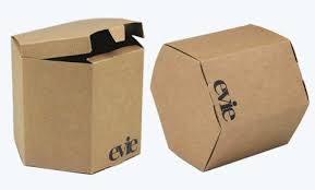Download Guidance Hexagon Octagon Shaped Cardboard Box Heart Shaped Box Packaging Template Design Hexagon Box Box Packaging Design