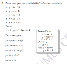 Kumpulan rumus operasi bilangan bulat kelas 6 sd. Rumus Matematika Smk Kelas 12 Matematika Mania