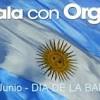 El 27 de febrero de 1812 el general manuel belgrano, en las barrancas de rosario, a orillas del río paraná, enarboló por primera vez la bandera argentina. 1