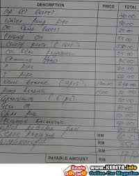 Caj baiki lampu kereta myvi. Cost Of Car Overhaul Repair Kos Membaiki Kereta