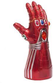 I'm glad i did though, they fit really well, and i'm even typing with the two of them now. Yacn Iron Man Gauntlet With Led Infinity Stons Iron Man Infinity Glove Adult Move Fingers Amazon Co Uk Clothing